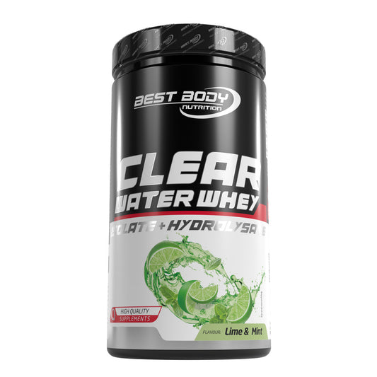 Clear Water Whey Isolate + Hidrolisado - Lima e Hortelã - lata de 450 g