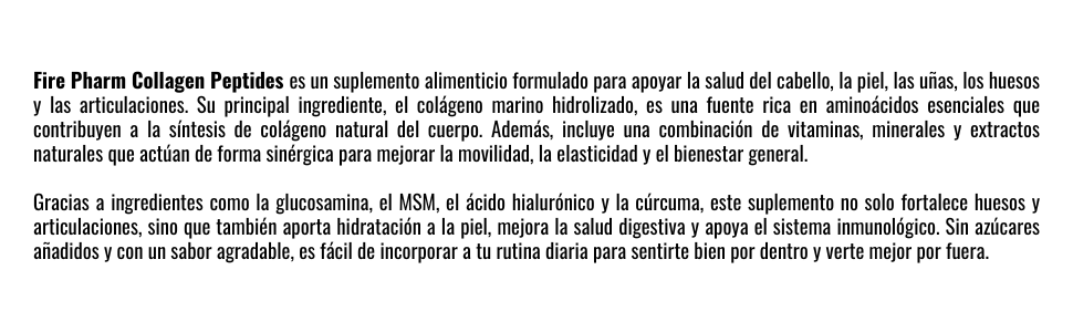 COLLAGEN PEPTIDES - F.PHARM - 300G