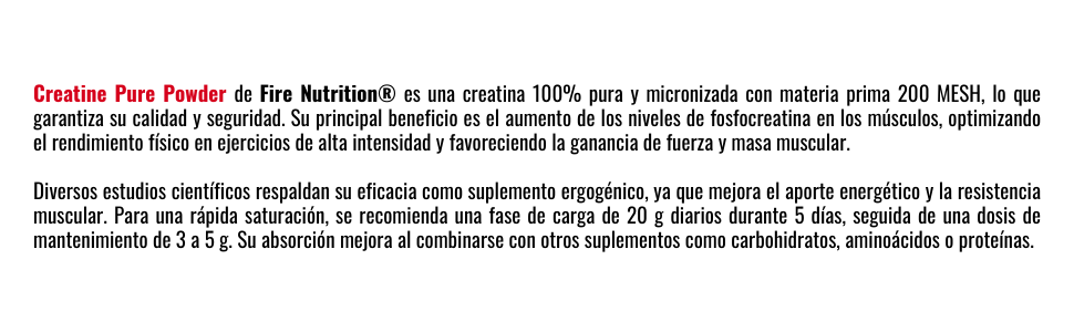 CREATINA MONOIDRATADA - 300g