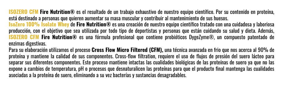 PROTEÍNA ISOZERO CFM 100% ISOLATE - 900 g