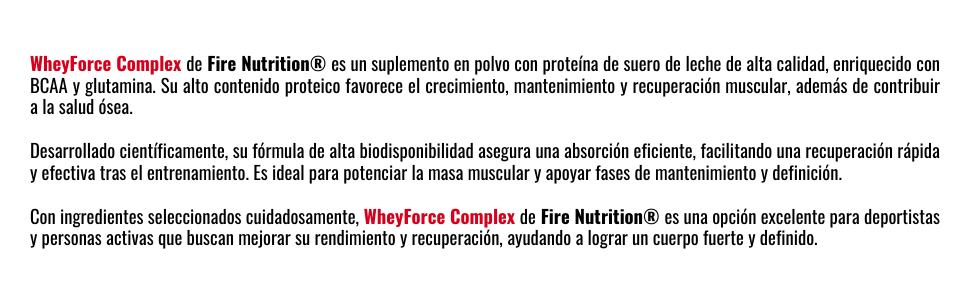 PROTEÍNA WHEY FORCE COMPLEX - 908g