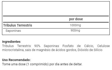 Tribulus Terrestris 90 - 60 Caps