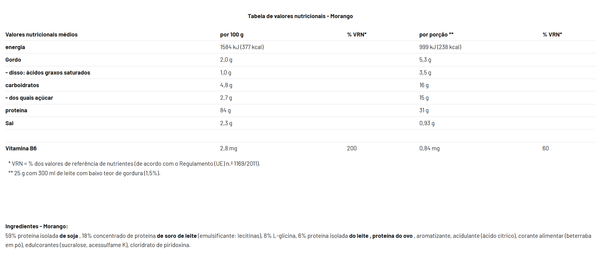 Proteína Fórmula 90 - 3000g