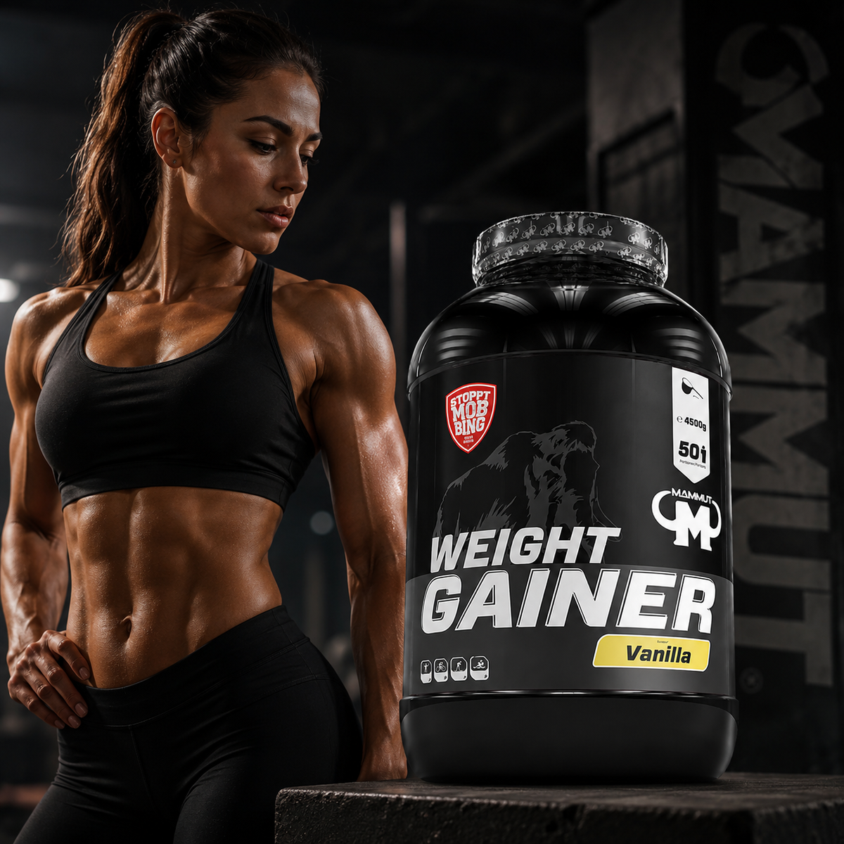 Weight Gainer Mammut 4500g - Energia para crescer, Força para evoluir.
