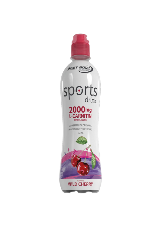 SPORTS DRINK COM L-CARNITINA RTD -500ml - CEREJA SILVESTRE