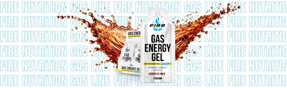 GAS ENERGY GEL CAFFEINE COLA- 40G - (gluten free)