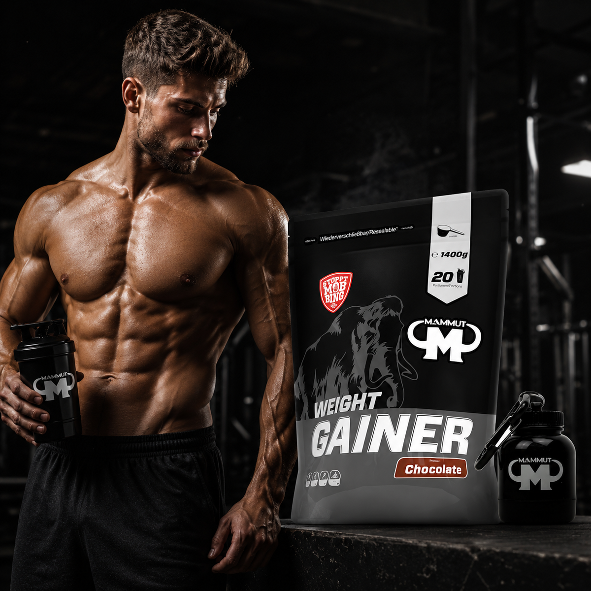 Weight Gainer 1400g - Energia para crescer, Força para evoluir.