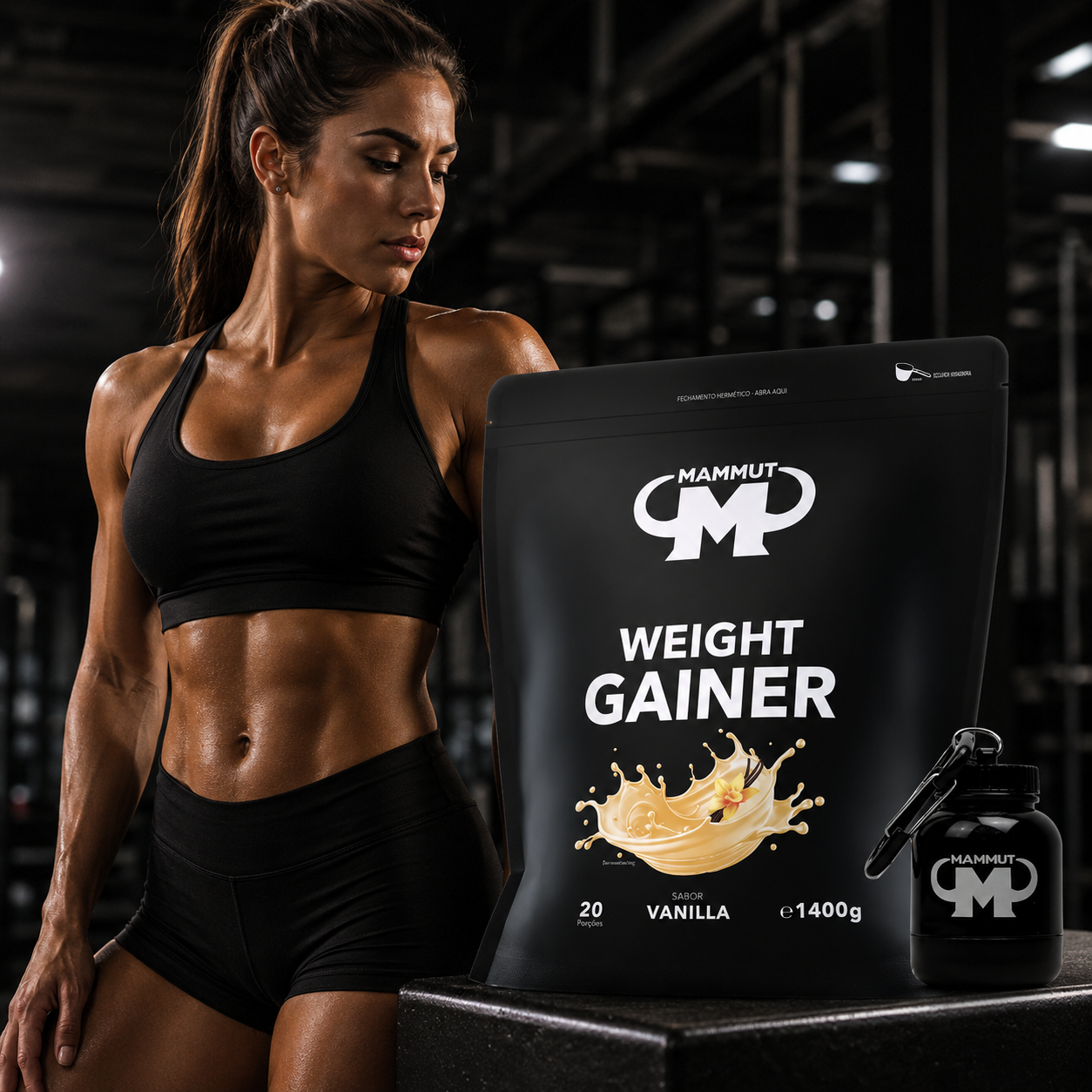 Weight Gainer 1400g - Energia para crescer, Força para evoluir.