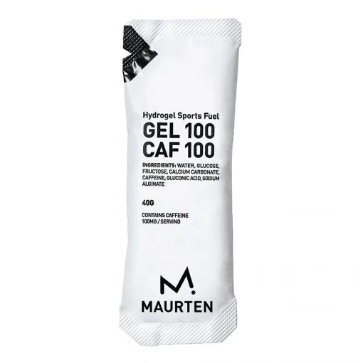 Maurten Gel 100 CAF 100 | Gel Energético com Cafeína para Corrida