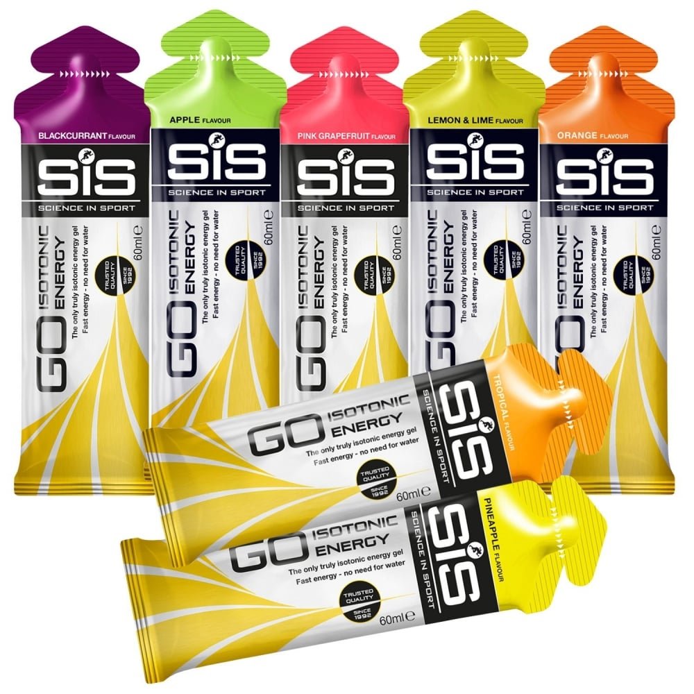 Energetic Gel - SIS GO Isotonic Energy 60ml (unit) in 8 different flavors